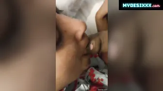 Desi wife licking hubby dick like dog