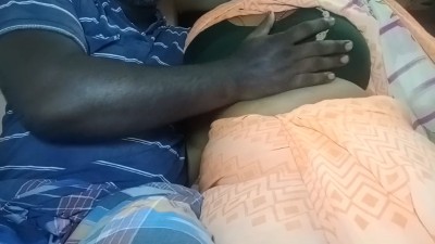 Kanchipuram old uncle pressing neighbor mature aunty big boobs